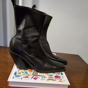 Zara Square toe Cowboy boots